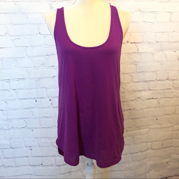 lululemon athletica Tops - Lululemon purple racerback 105 Singlet tank top